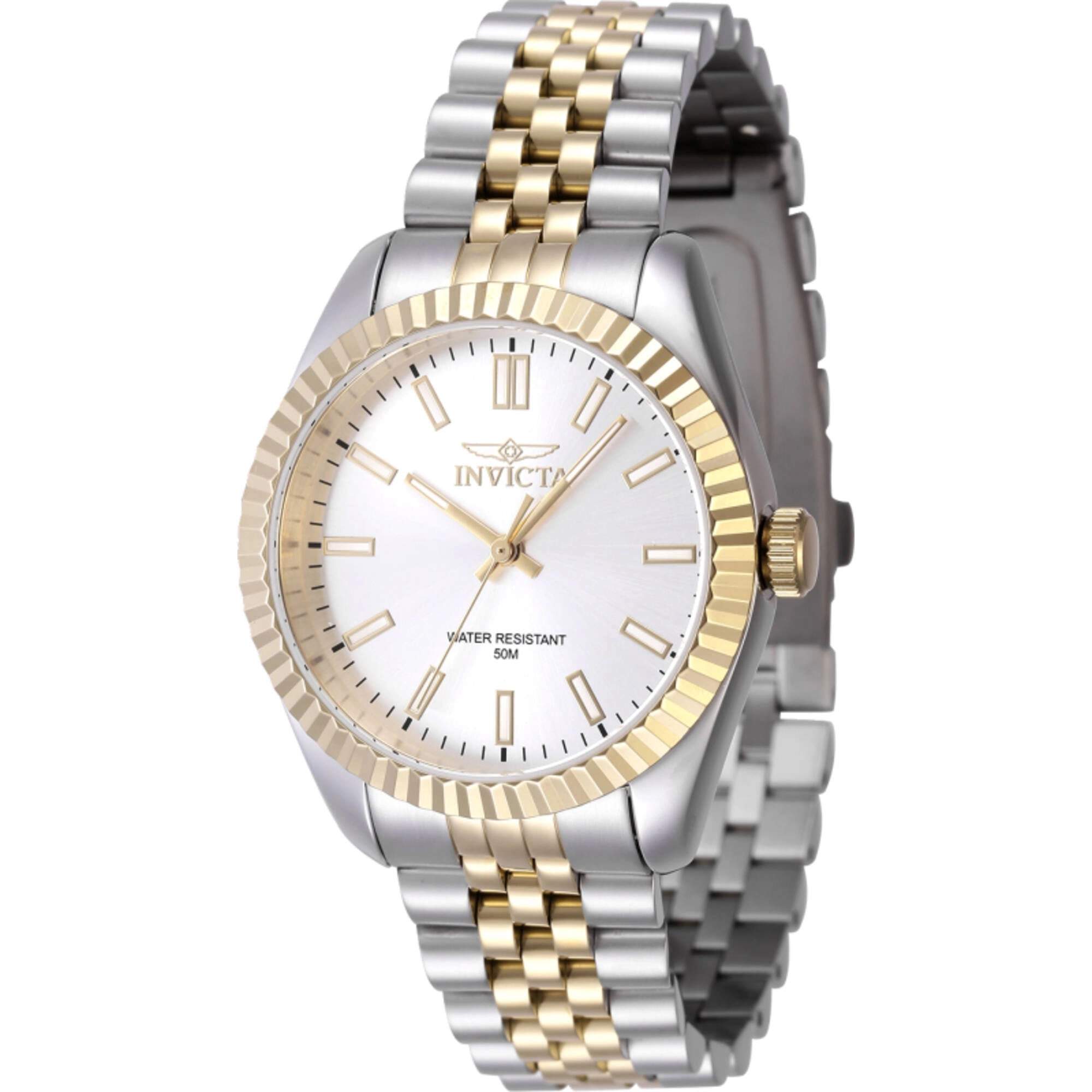 Invicta Women's Watch - Specialty Quartz Silver Brass Dial Two Tone Bracelet | 47500
