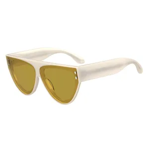 Isabel Marant Women's Sunglasses - Ivory Plastic Full Rim Frame | IM 0171/G/S 0SZJ/HO
