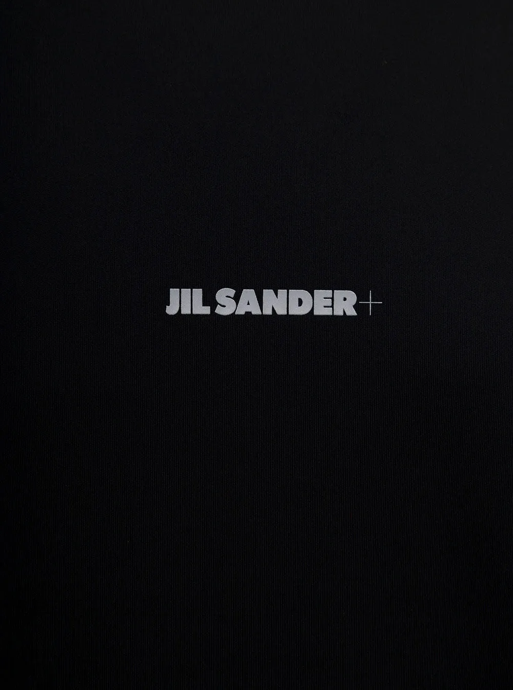 Jil Sander  Logo Printed Straight Hem Jersey Top
