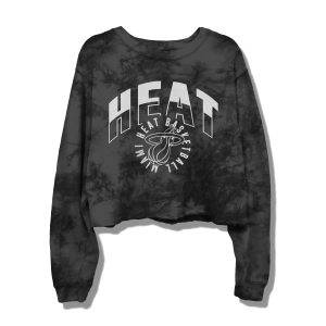 Junk Food Miami HEAT Women's Cropped Fleece