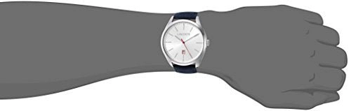 Lacoste Men's San Diego Stainless Steel Quartz Watch with Suede Strap, Blue, 22 (Model: 2010909)