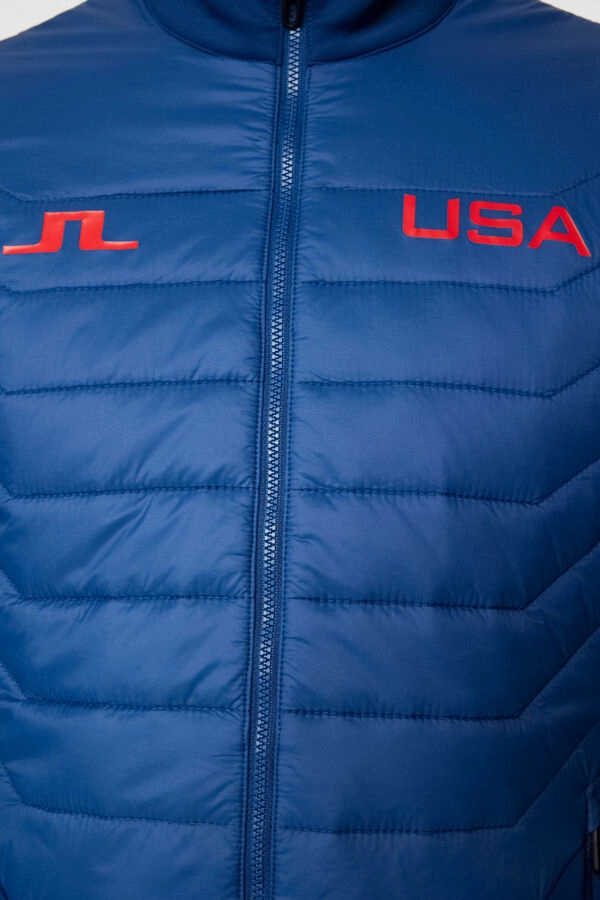 Maurice Hybrid Jacket Estate Blue
