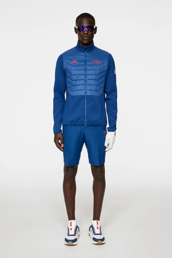 Maurice Hybrid Jacket Estate Blue