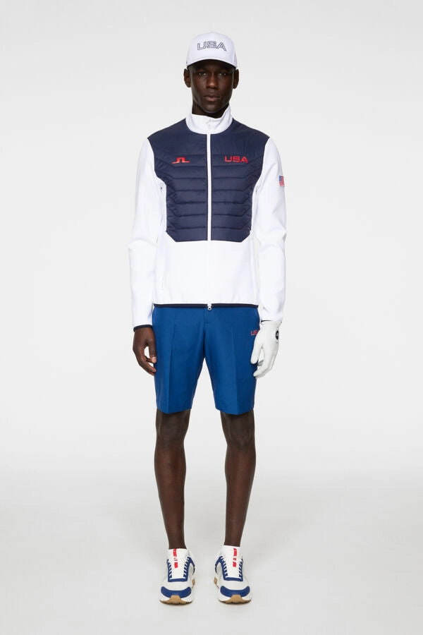 Maurice Hybrid Jacket White