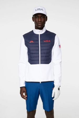 Maurice Hybrid Jacket White