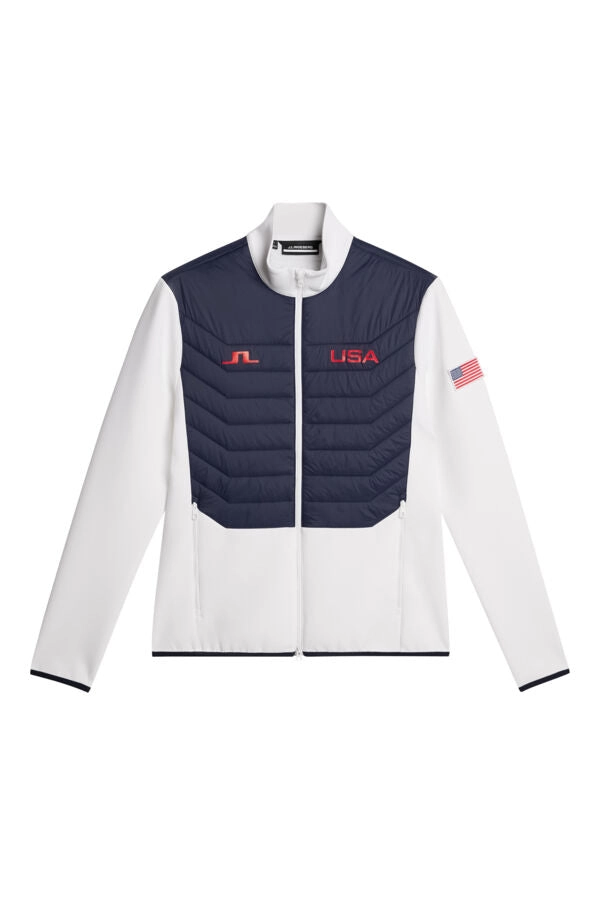 Maurice Hybrid Jacket White