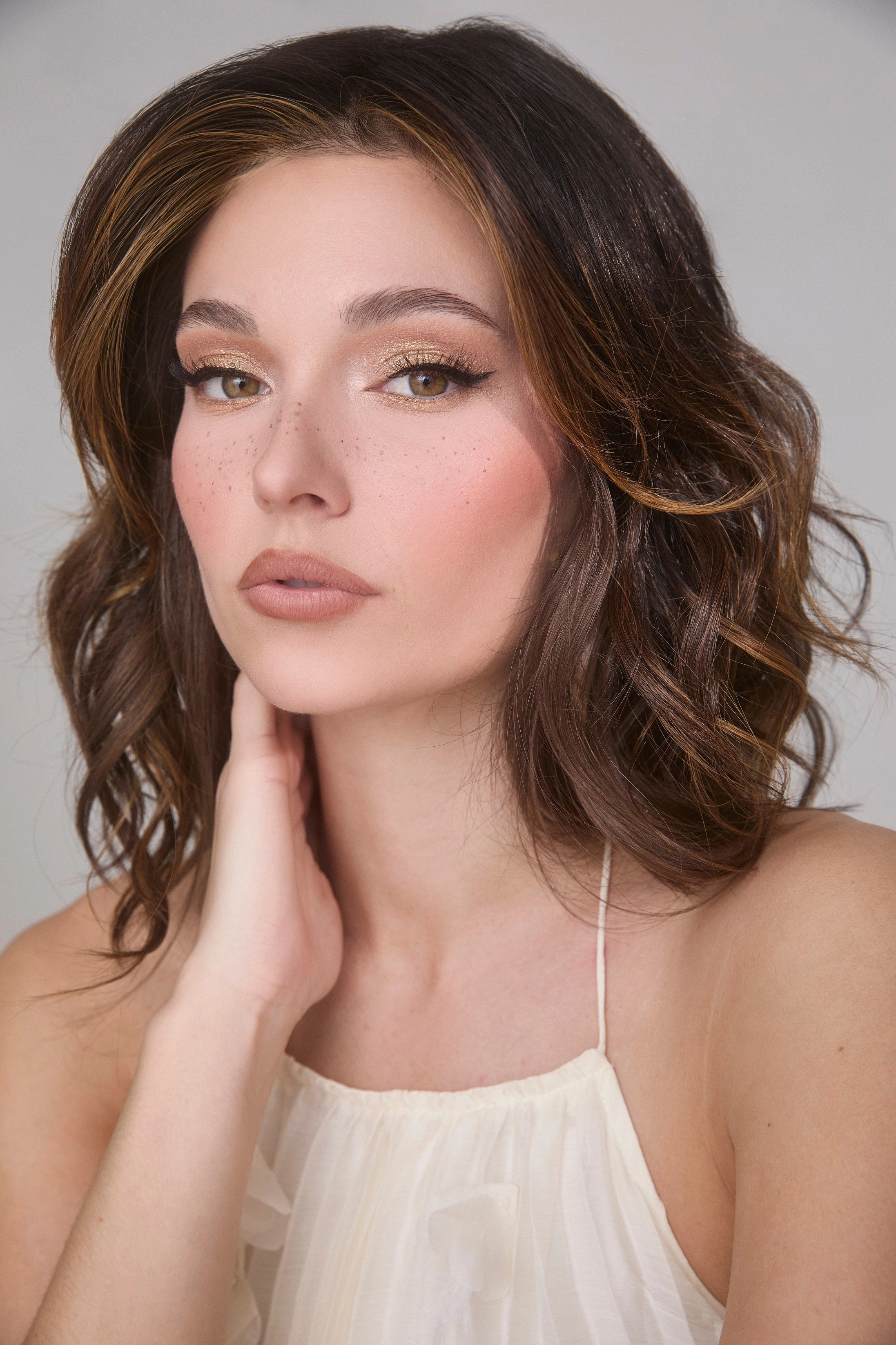 Medium Wavy Topper Mono by Amore | Lace Front Monofilament