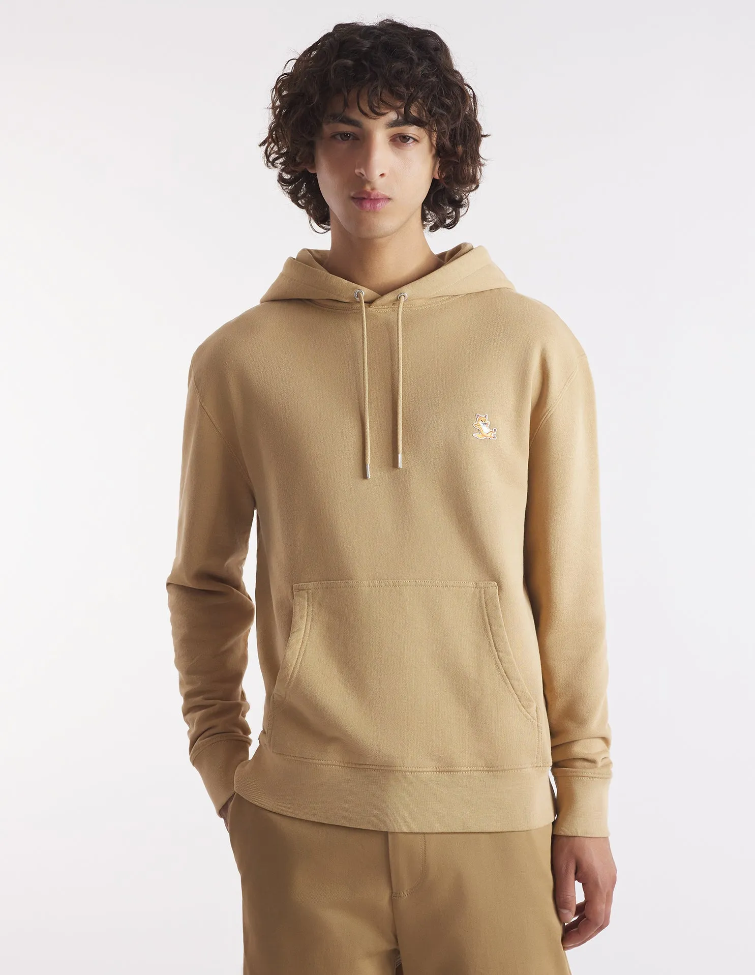 Men's Chillax Patch Regular Hoodie Chamomile