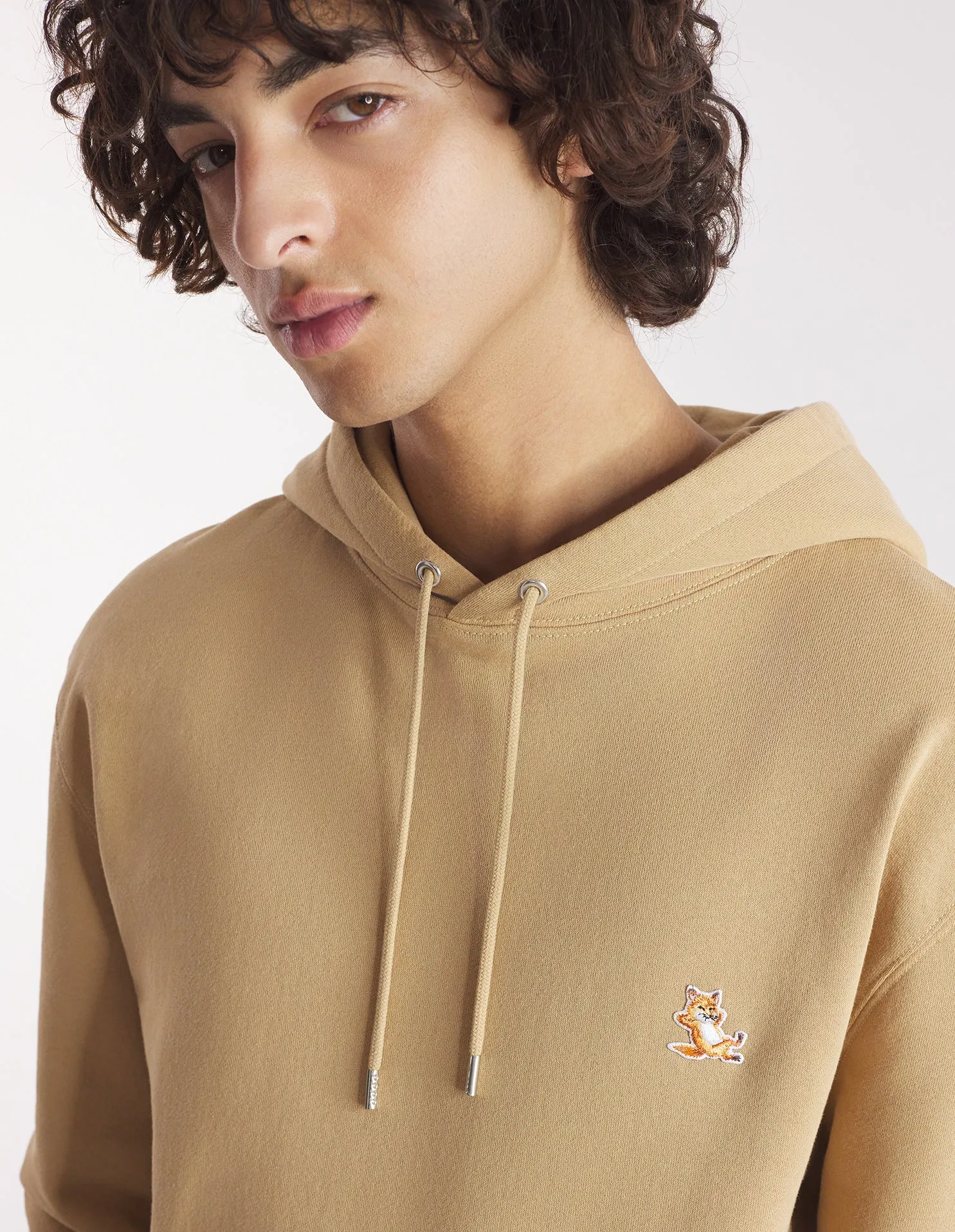 Men's Chillax Patch Regular Hoodie Chamomile