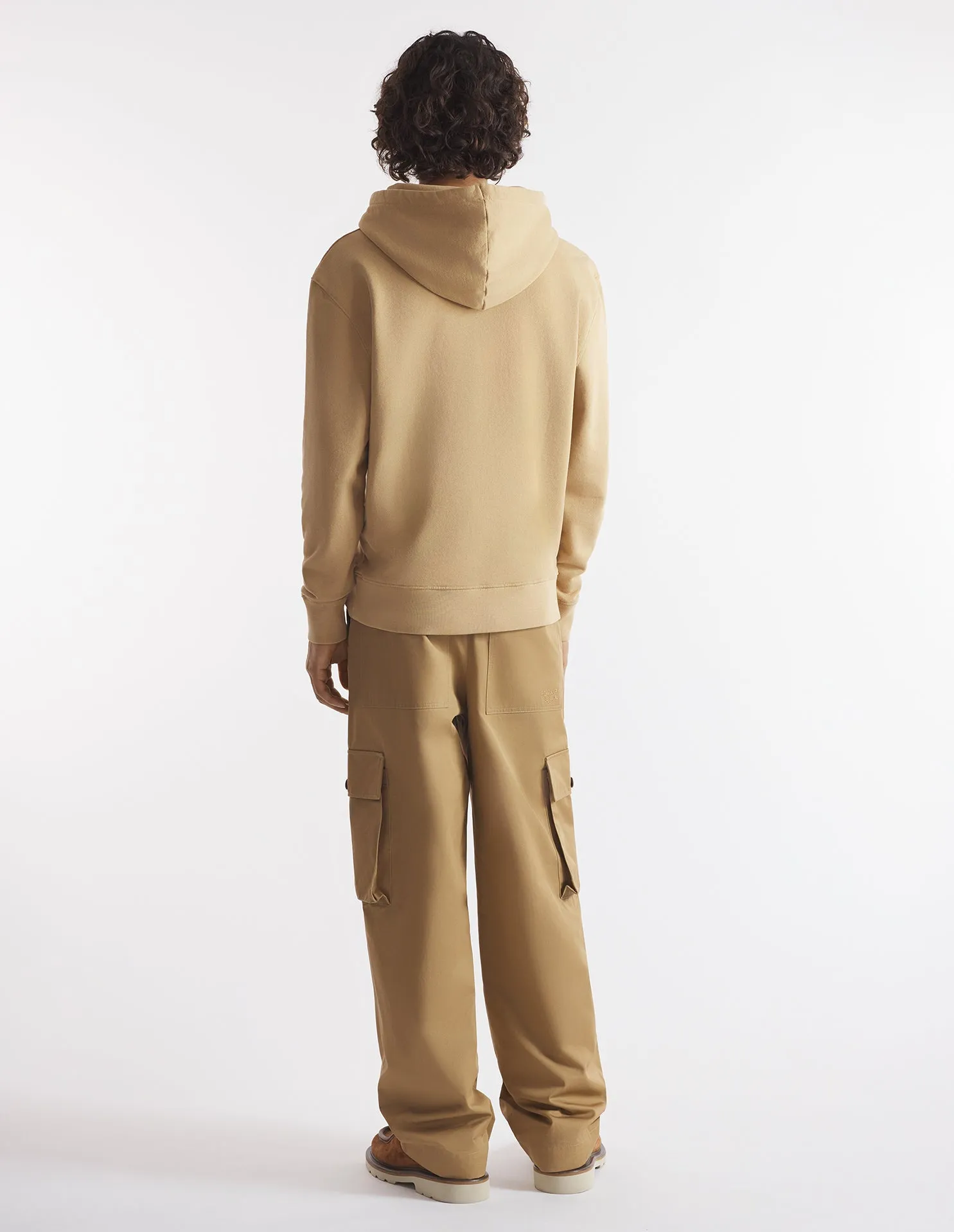 Men's Chillax Patch Regular Hoodie Chamomile