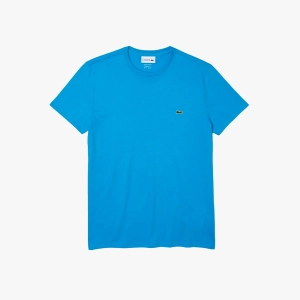 Men's Crew Neck Pima Cotton Jersey T-shirt Seaside
