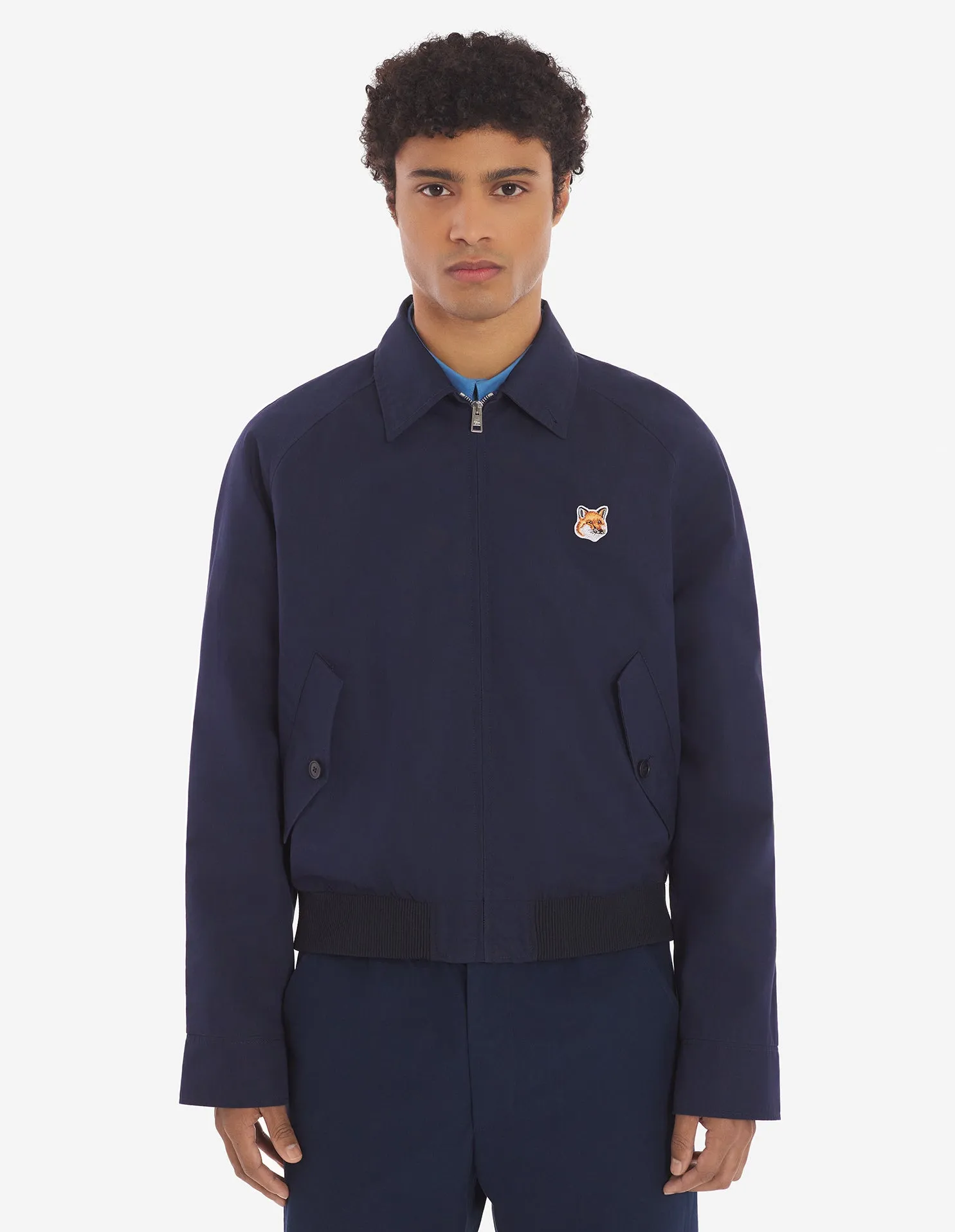 Men's Harrington Jacket Ink Blue