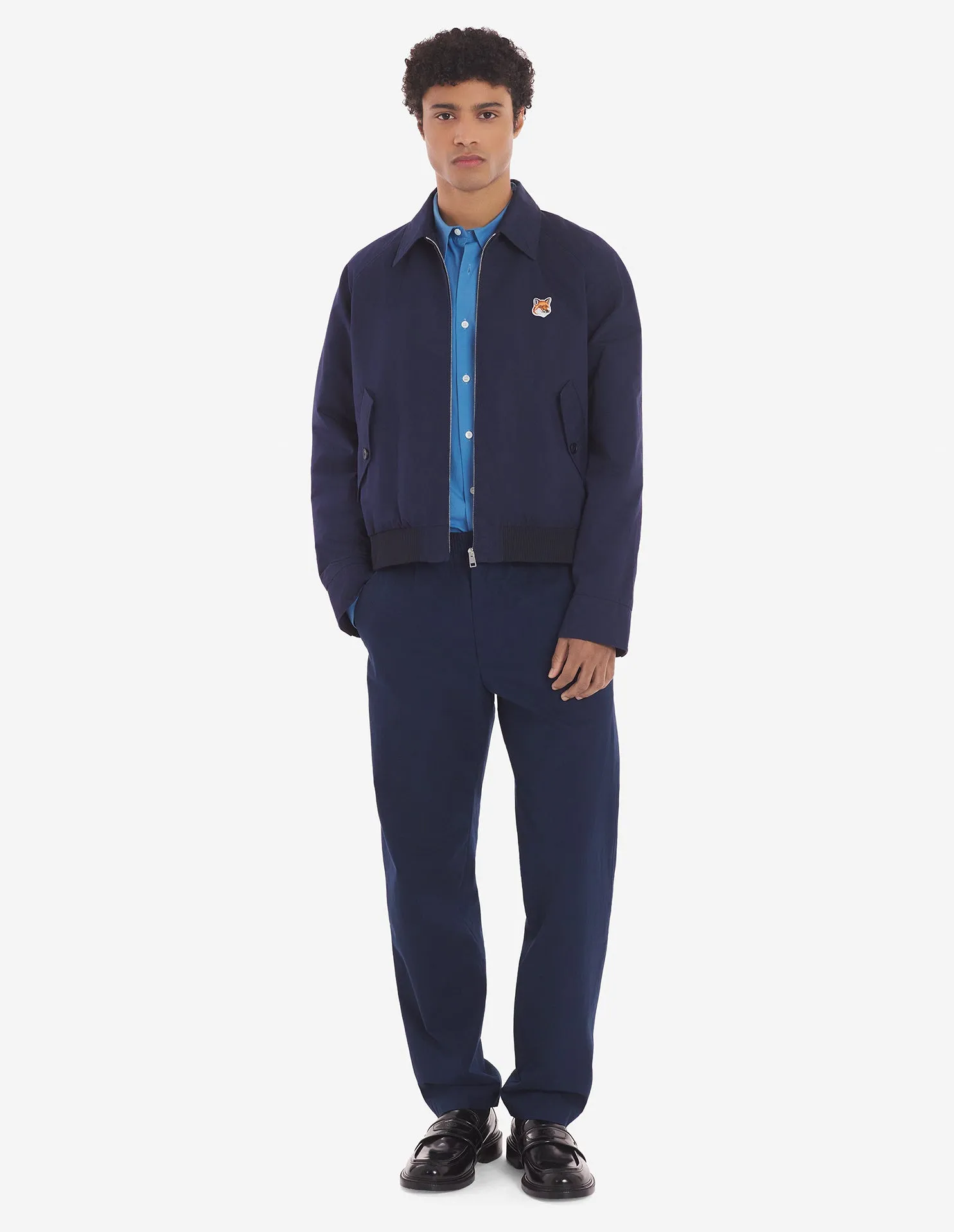 Men's Harrington Jacket Ink Blue