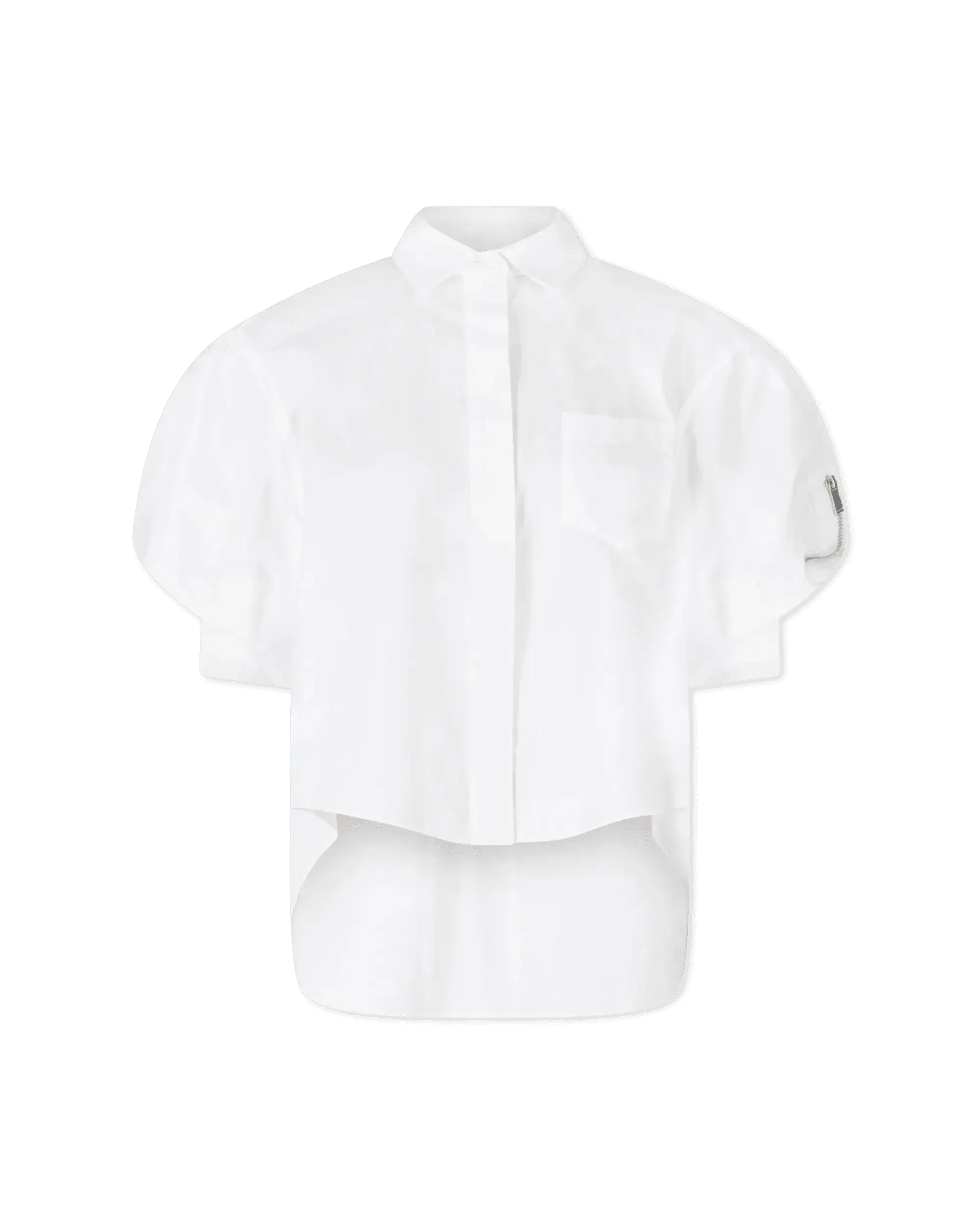 Nylon Twill Mix Shirt