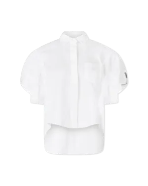 Nylon Twill Mix Shirt