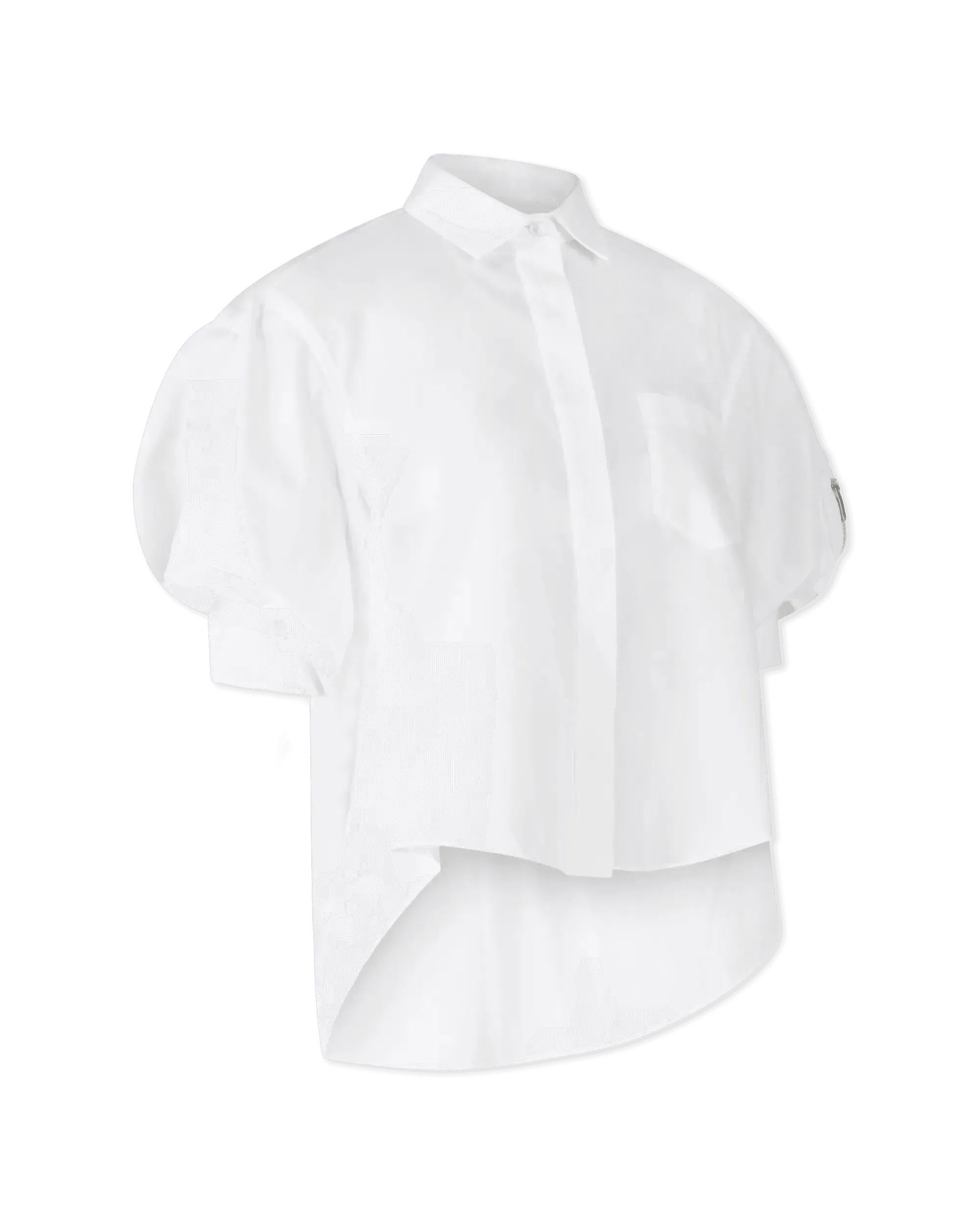 Nylon Twill Mix Shirt