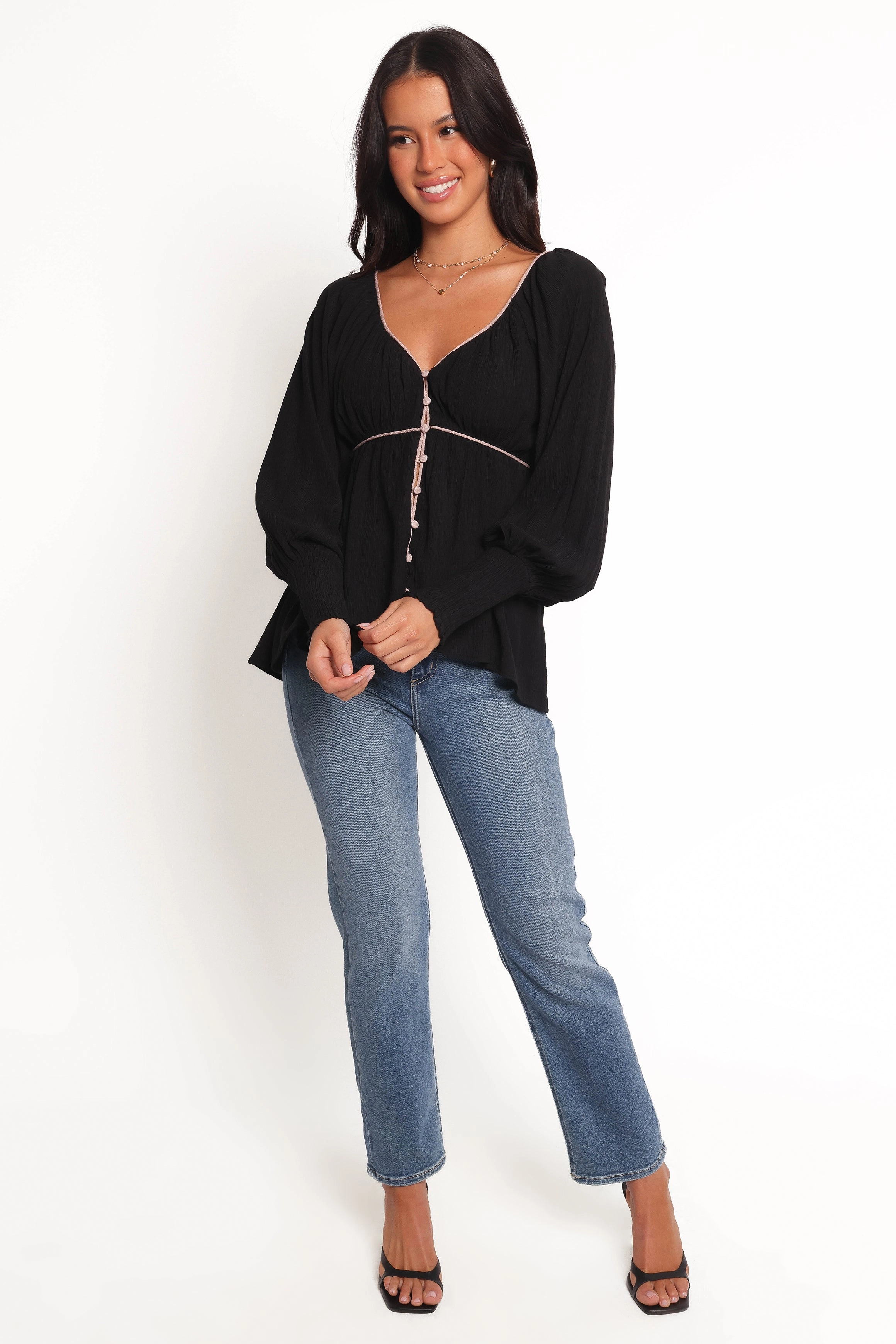 Pannia Top - Black