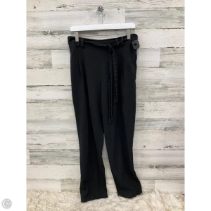 Pants Linen By Clothes Mentor In Black, Size: L