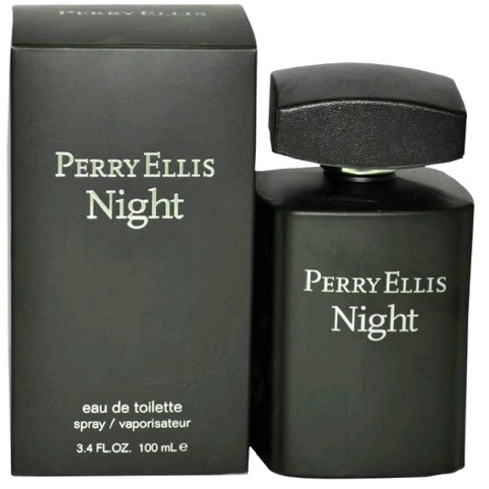Perry Ellis Men's Eau De Toilette Spray - Night, 3.4 oz