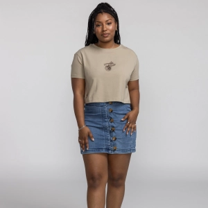 Pro Standard Miami HEAT Boxy Wingspan Women's Crop Tee