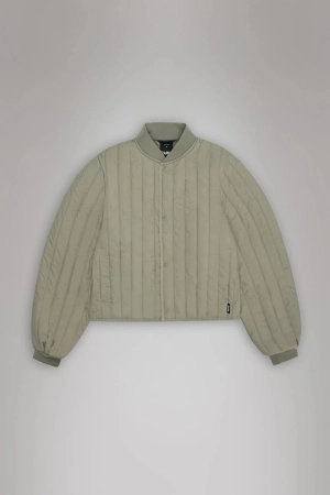 RAINS - Banja Liner Bomber W Jacket in Drift