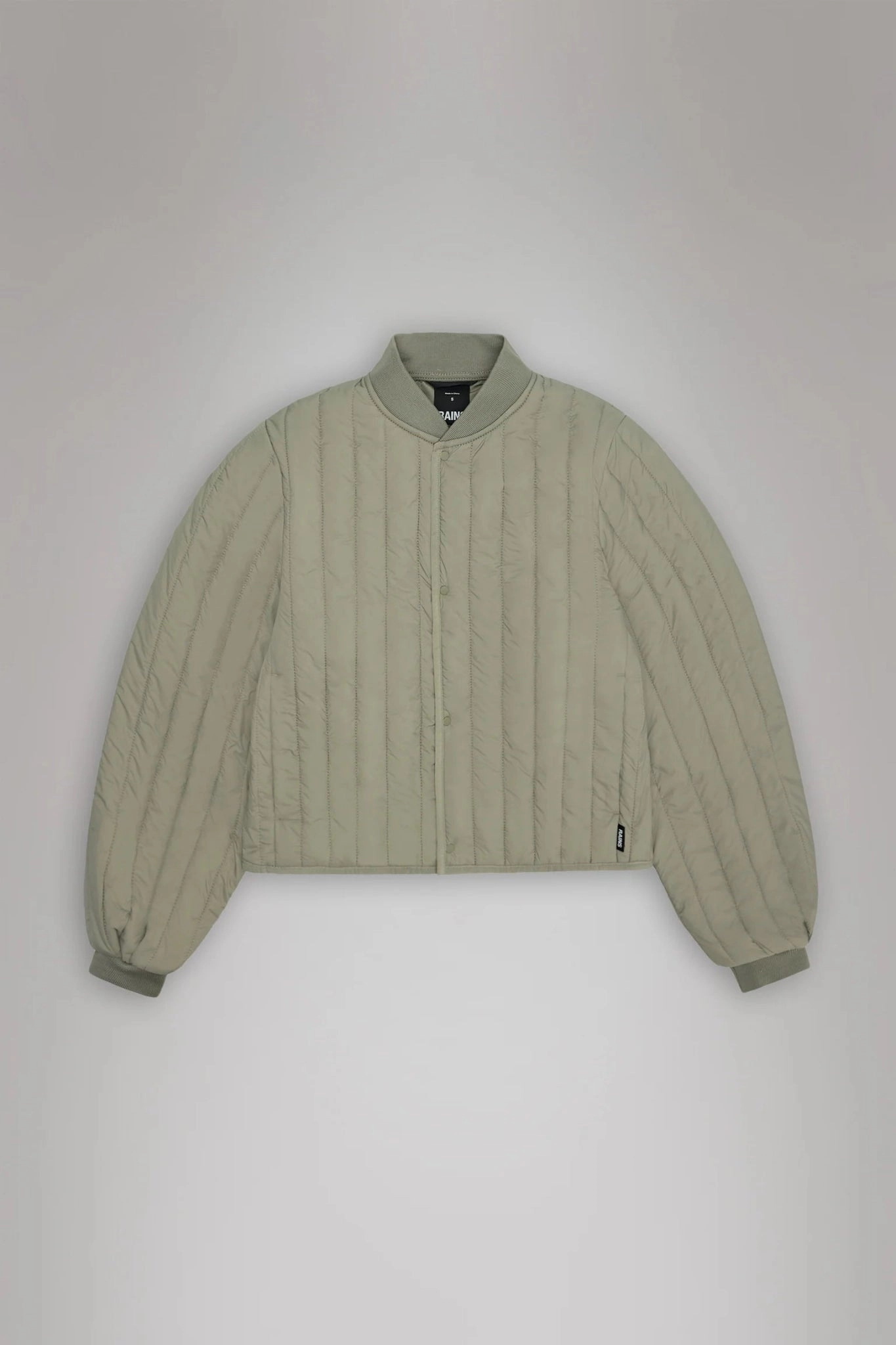 RAINS - Banja Liner Bomber W Jacket in Drift