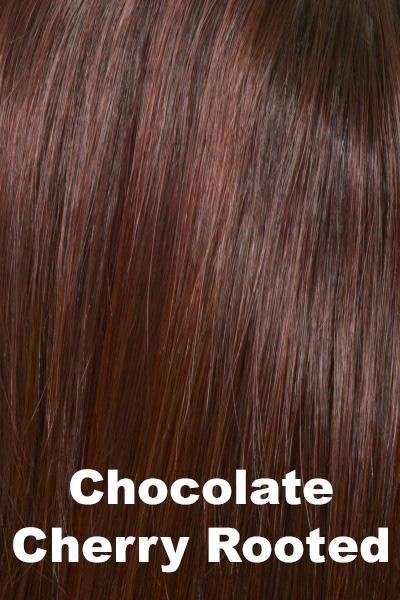 Sale - Envy Wigs - Ivy - Color: Chocolate Cherry