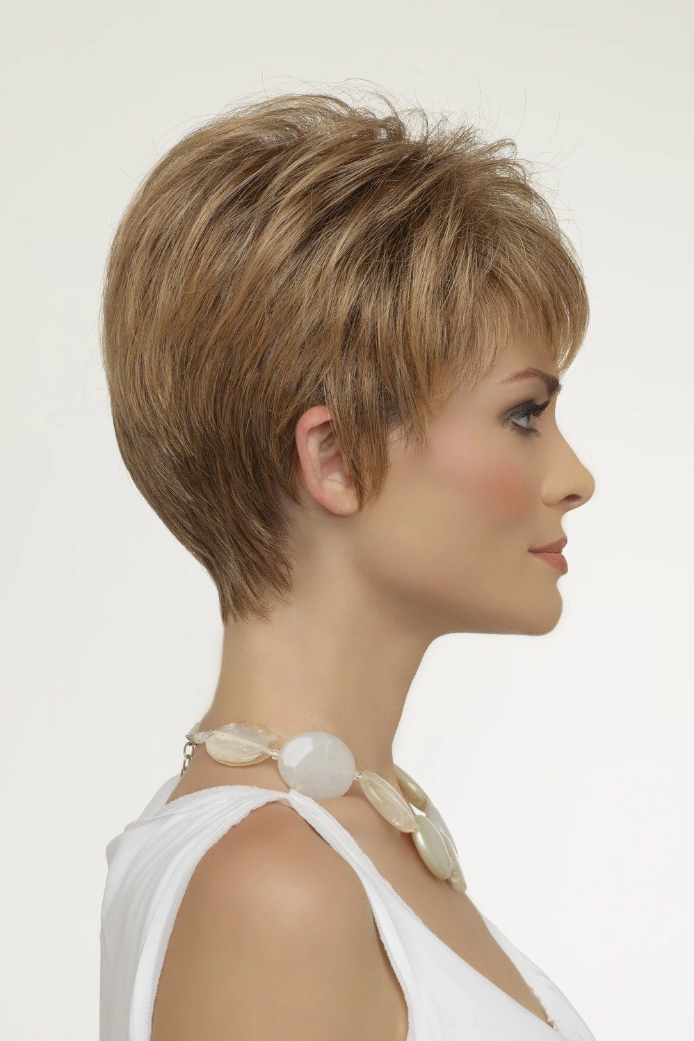 Sale - Envy Wigs - Tiffany Petite Mono - Color: Medium Brown