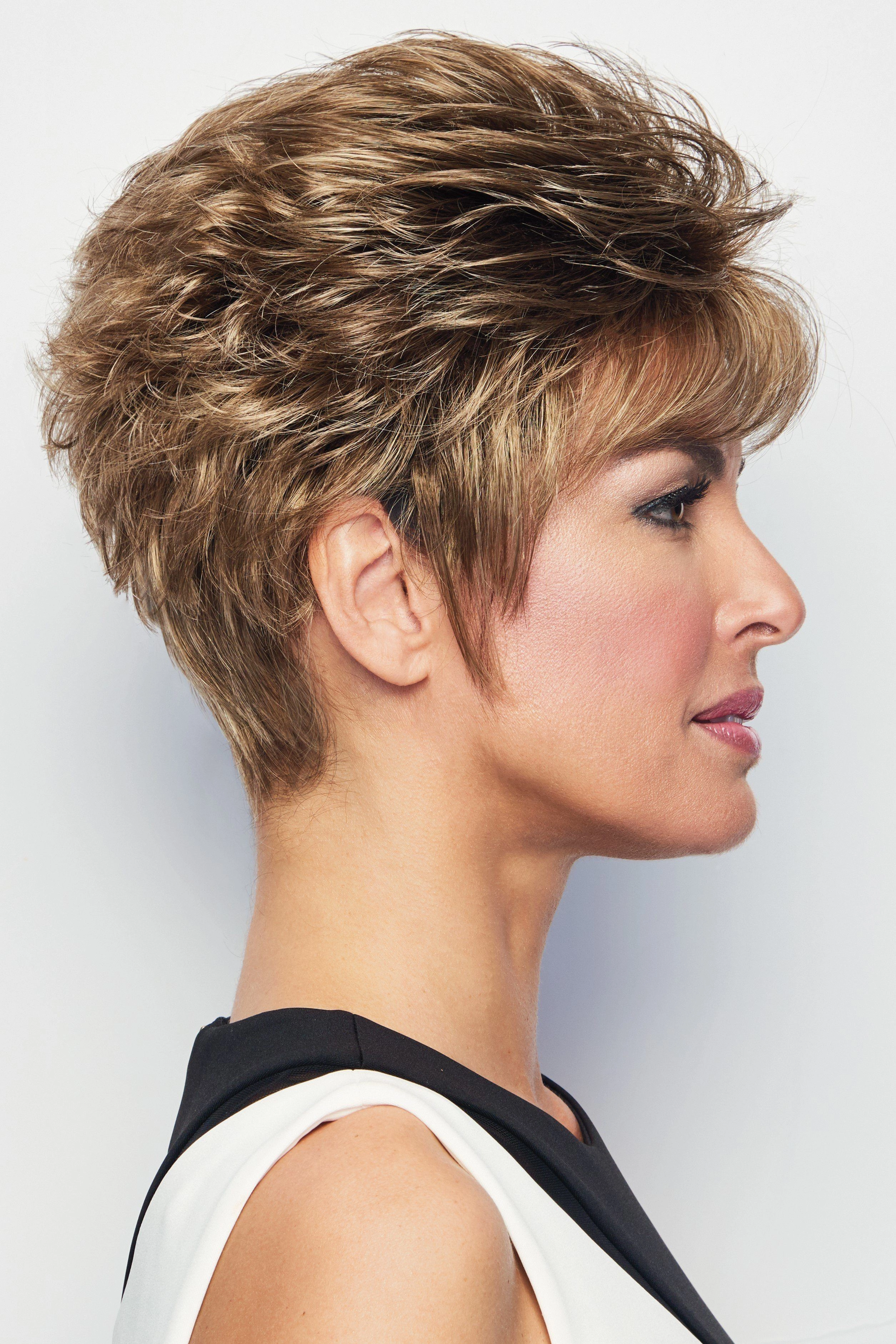 Sale - Raquel Welch Wigs - Sparkle - Petite - Color: Shaded Iced Cappuccino (SS10/22)