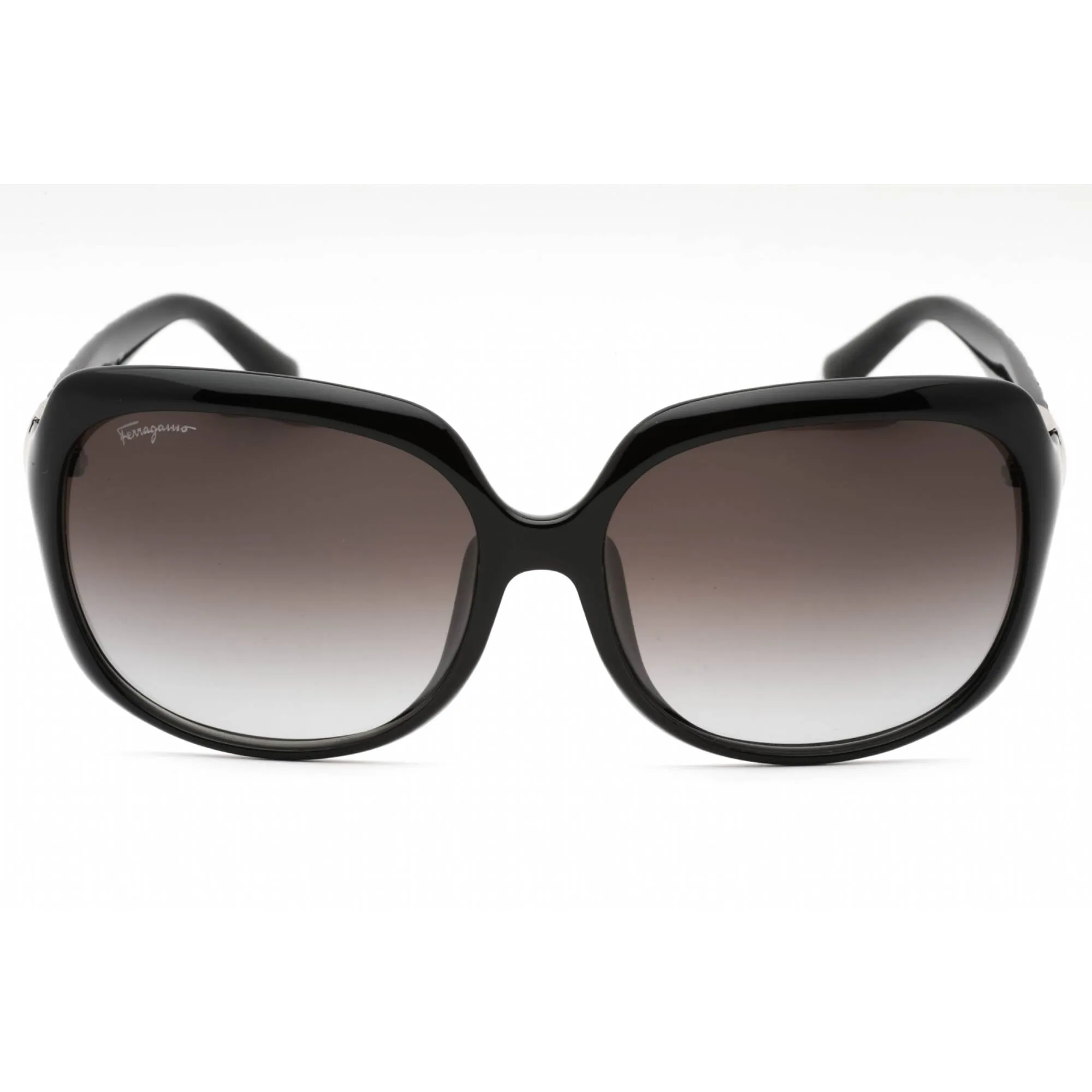 Salvatore Ferragamo Women's Sunglasses - Black Plastic Oversized Frame | SF739SA 001