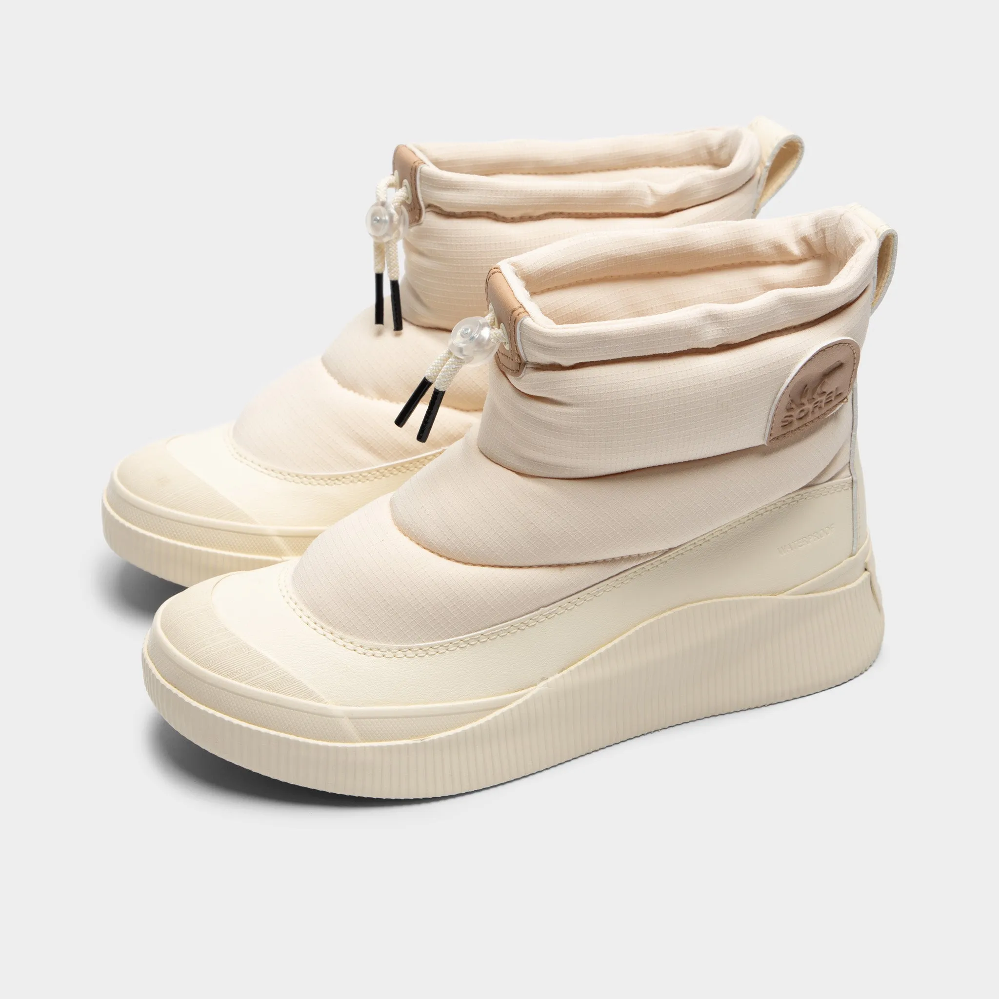 Sorel Women's Out n About Puffy WP Honey White / Canoe