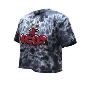 Stadium Essentials Miami HEAT Women's Washed Crop