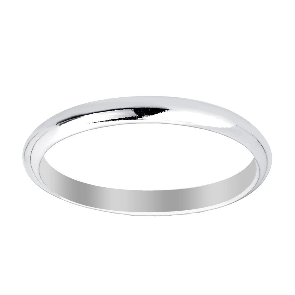 Sterling Silver 3mm Band Ring - R-03