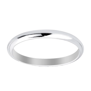 Sterling Silver 3mm Band Ring - R-03