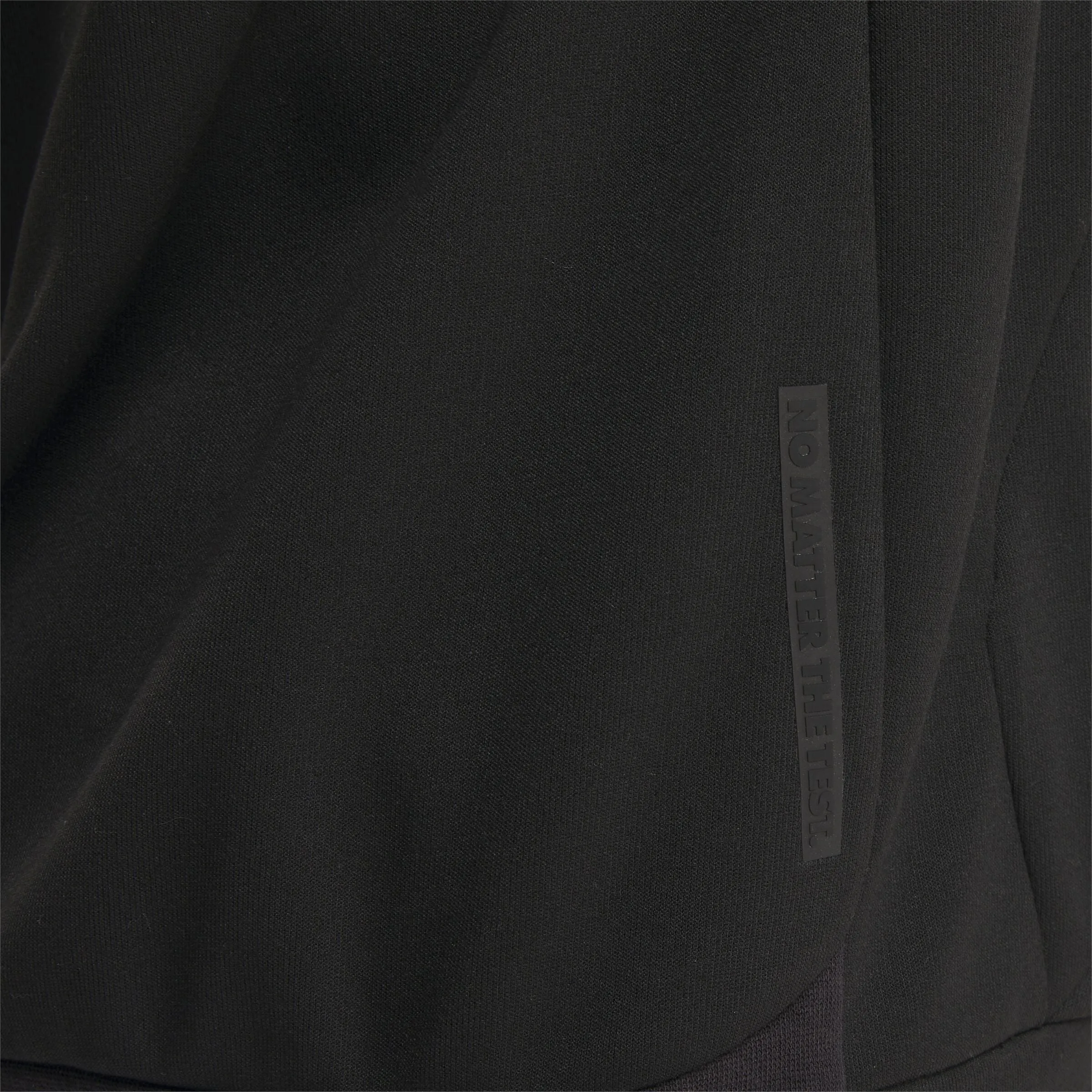 Strength Sleeveless Hoodie Black