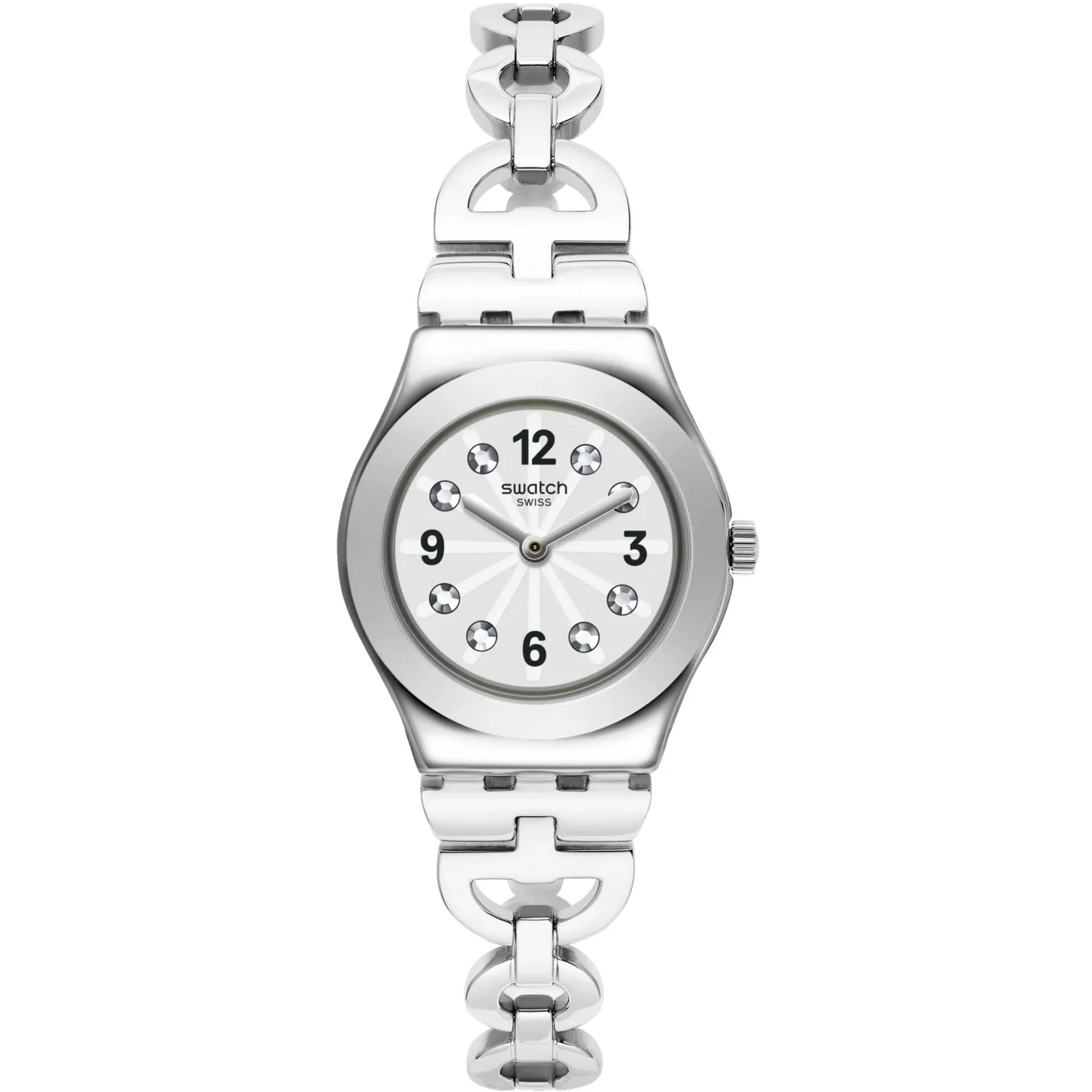 Swatch Women's Watch - Irony Netural Swiss Quartz Stainless Steel Bracelet | YSS323G
