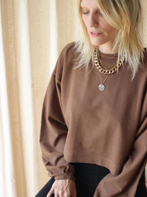Sweatshirt - Brown