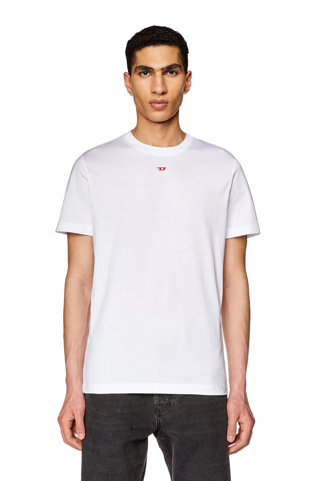 T-Diegor-D T-shirt with D patch White