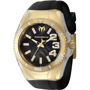 Technomarine Women's Watch - Cruise Monogram Yellow Gold Case MOP Dial | TM-121245