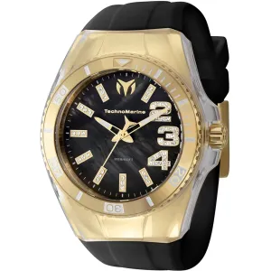 Technomarine Women's Watch - Cruise Monogram Yellow Gold Case MOP Dial | TM-121245