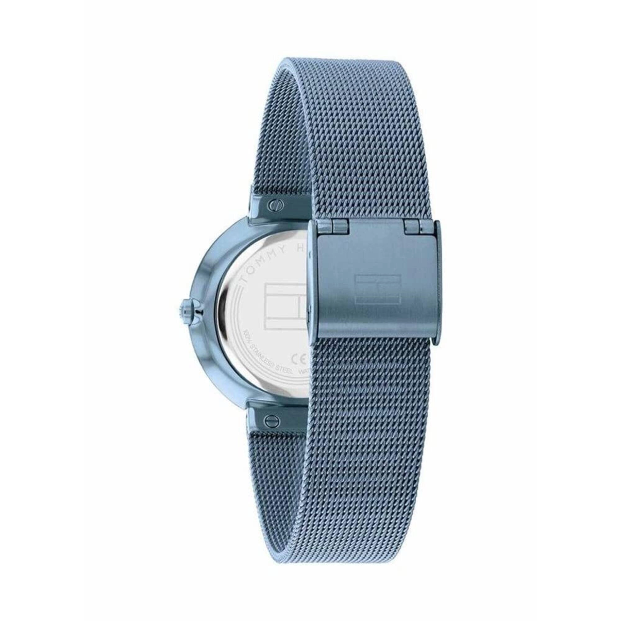 Tommy Hilfiger Women's Watch - Libby Blue Dial Steel Mesh Bracelet Quartz | 1782470