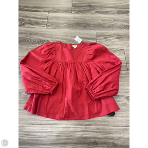 Top Long Sleeve By Ana In Maroon, Size: Sp