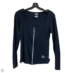 Top Long Sleeve By Harley Davidson In Black, Size: M