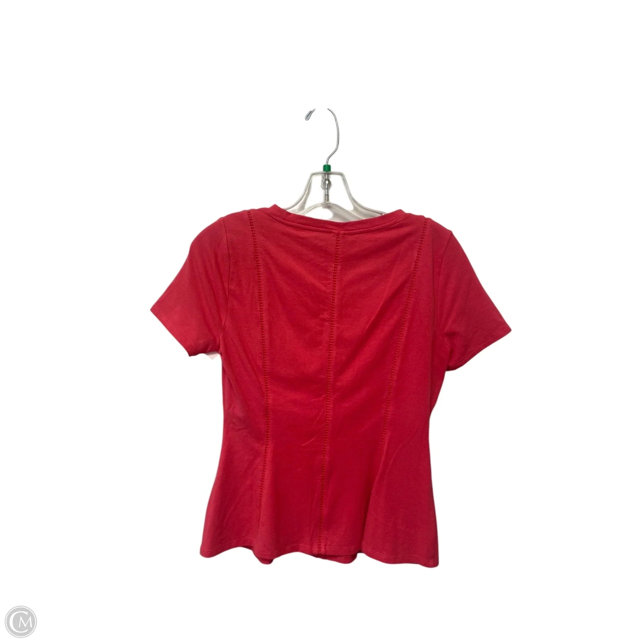 Top Short Sleeve By White House Black Market In Pink, Size: Xs