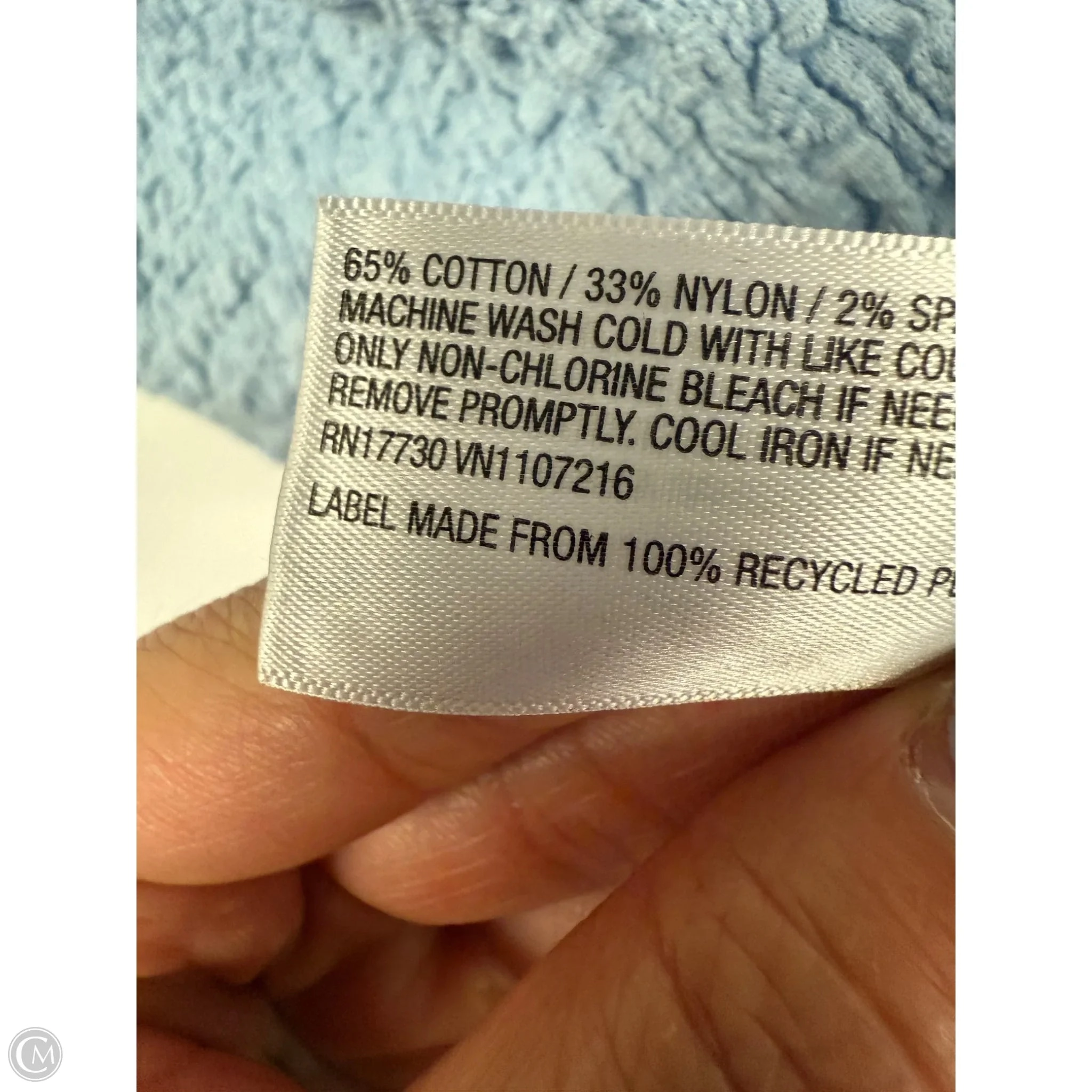Top Sleeveless By A New Day In Blue, Size: S