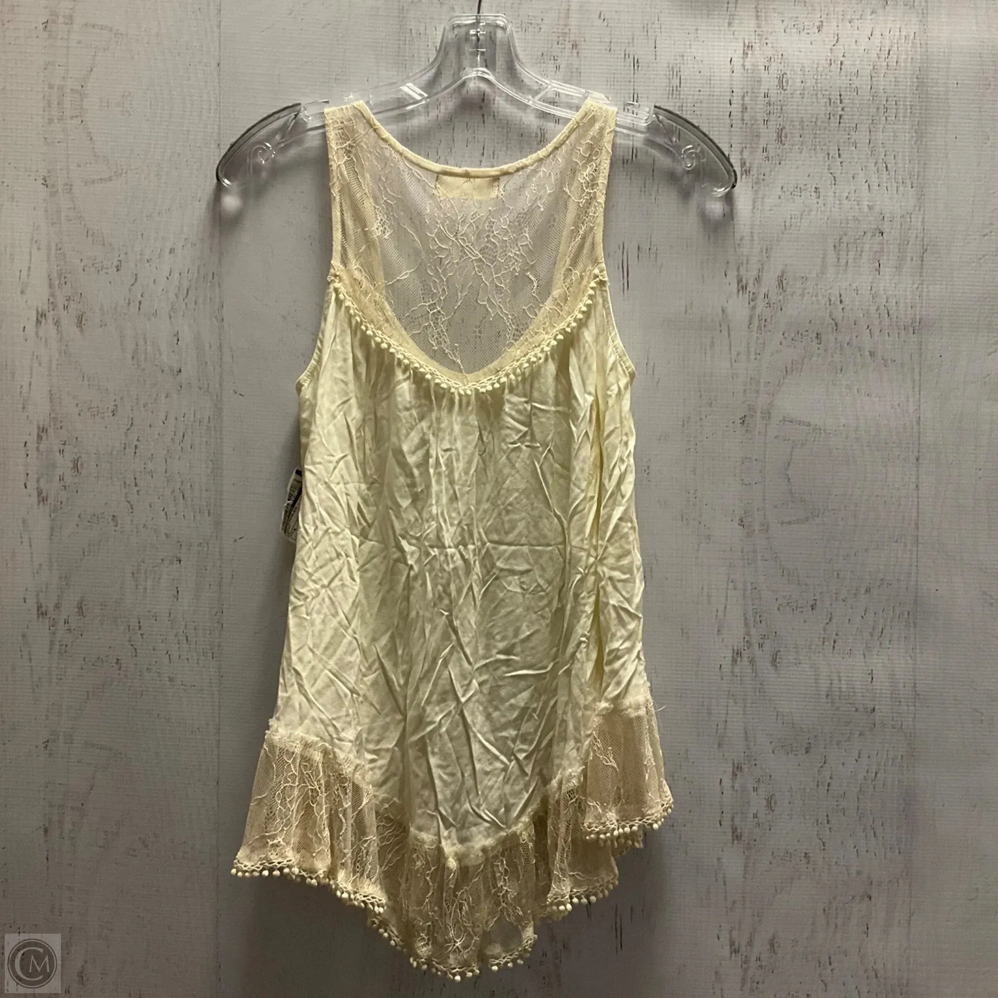 Top Sleeveless By Altard State In Cream, Size: M