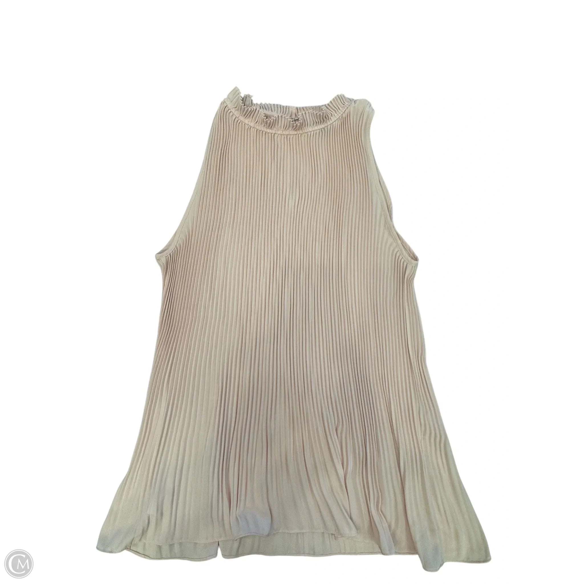 Top Sleeveless By Ann Taylor In Pink, Size: S