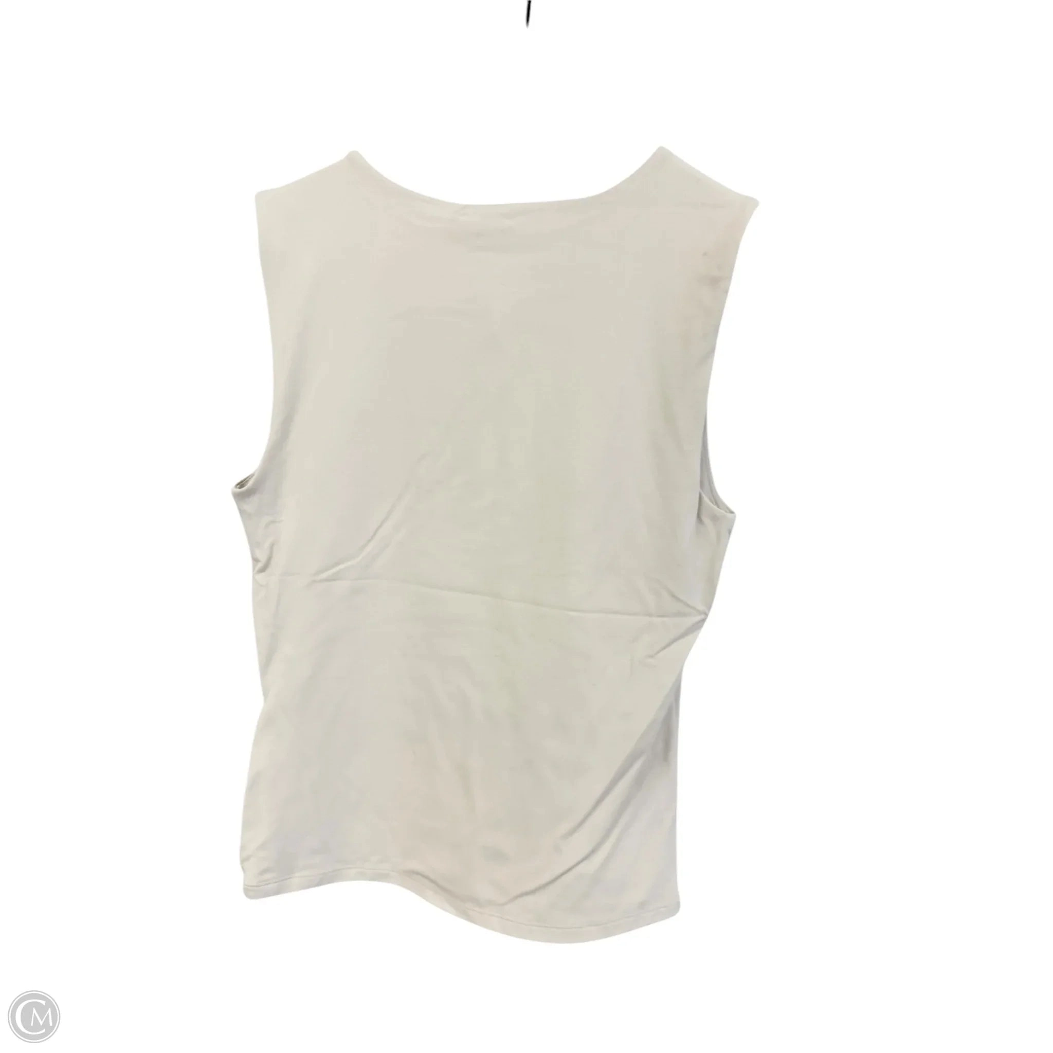 Top Sleeveless By Charlie B In Tan, Size: S