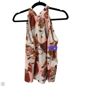 Top Sleeveless By Clothes Mentor In Floral Print, Size: S