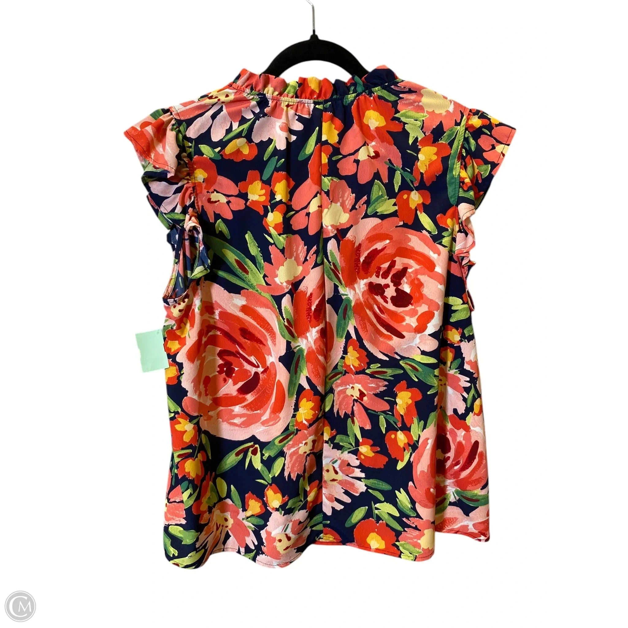 Top Sleeveless By Cmc In Multi-colored, Size: 1x